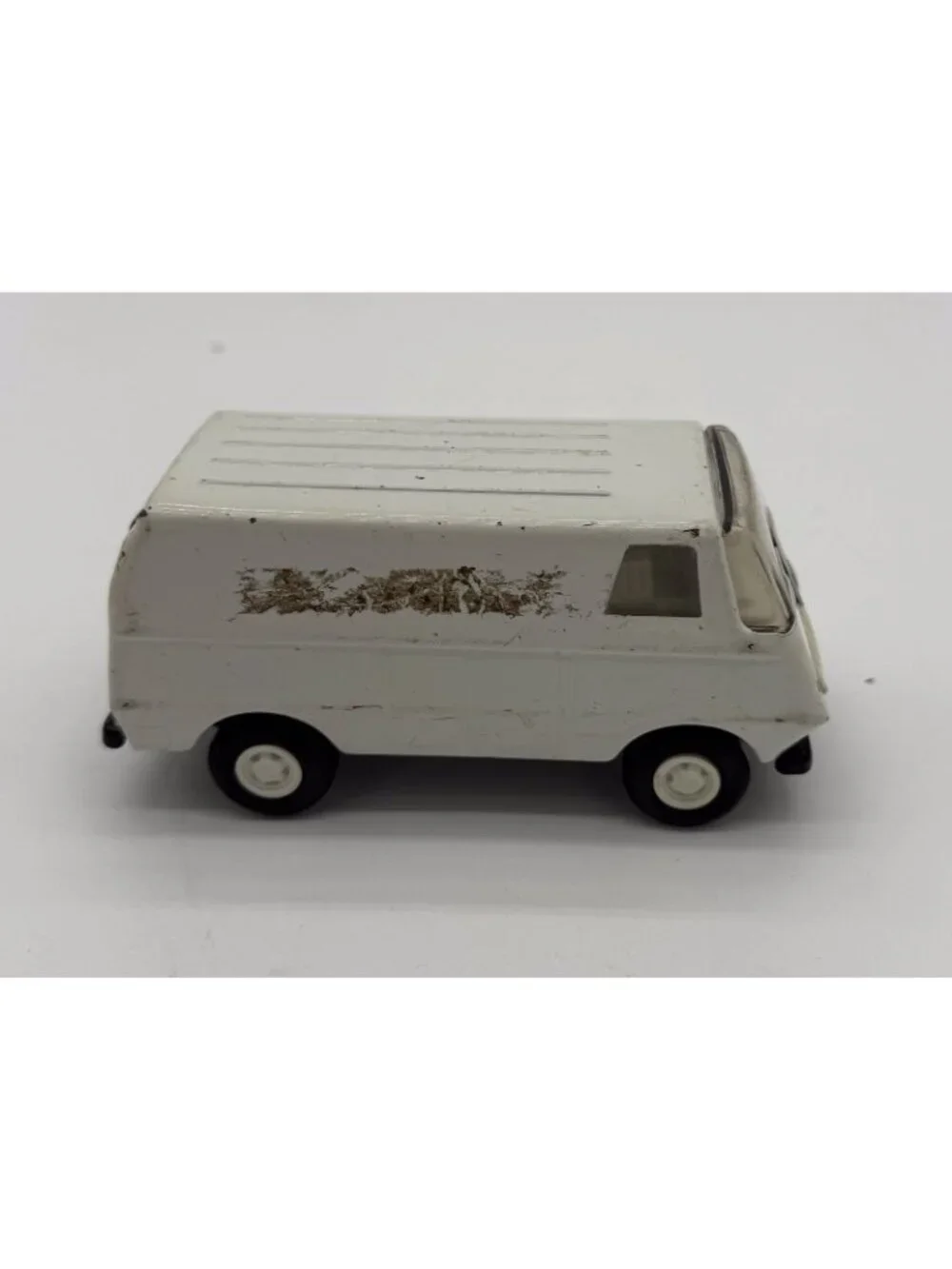 Vintage TONKA White  Ambulance Rescue Van Solid Pressed Steel 5.5”